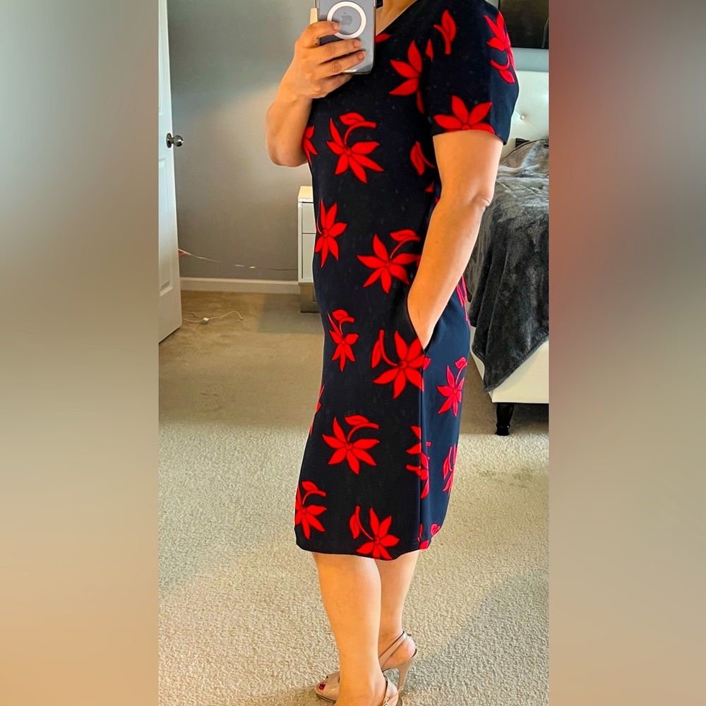 Banana Republic floral dress size 8